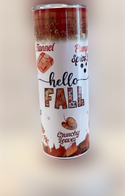 Hello Fall Tumbler 🍂🍁🍃