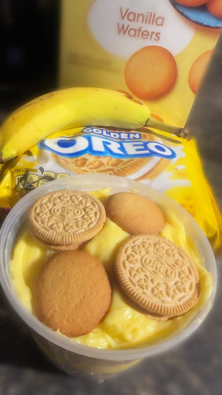 Golden Oreo Banana Pudding