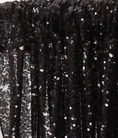 Black Glitter Backdrops