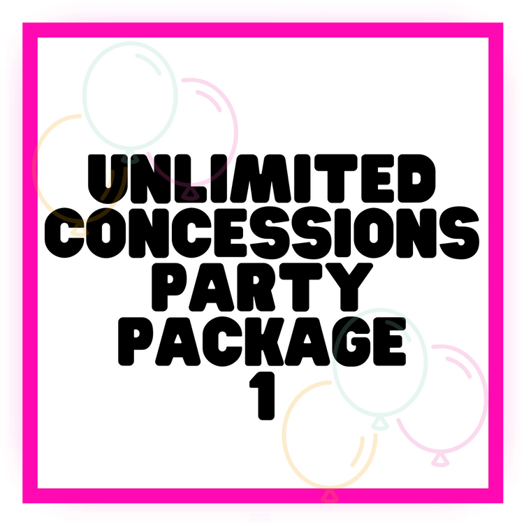 Unlimited Concession’s Party Package 1