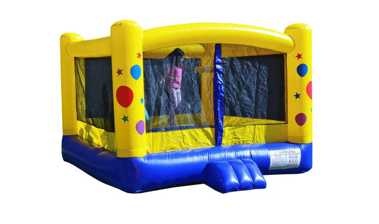 Balloon Party Bounce House w/ Hoop