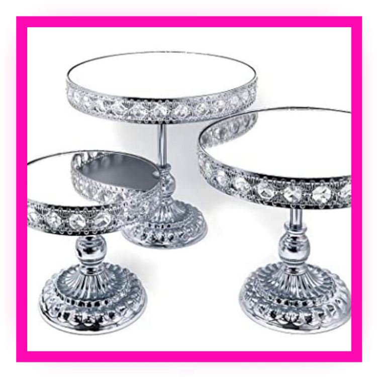 3 piece chandelier desserts/cake stands