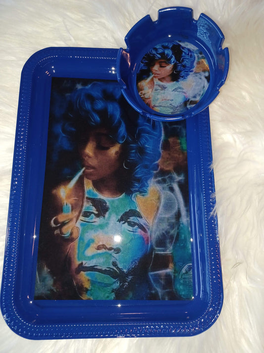 Rolling Tray Set