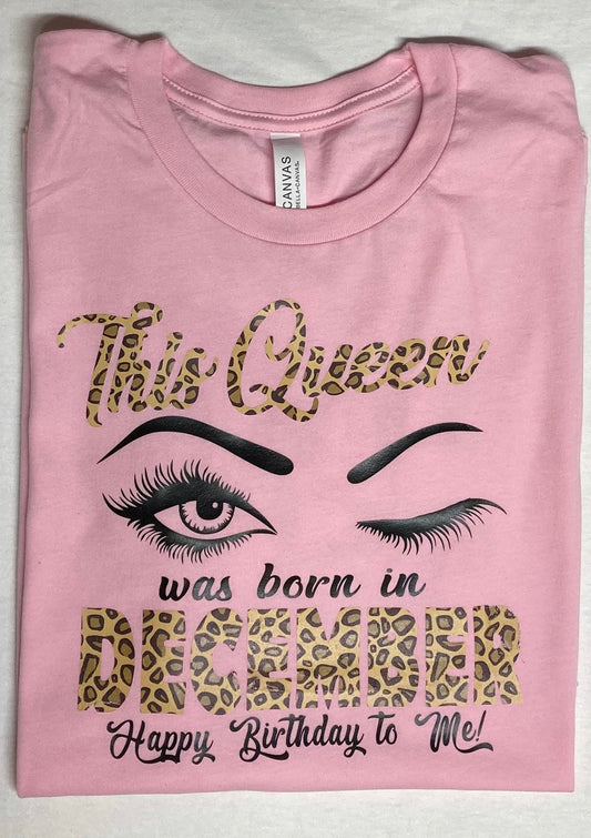 Queen Bday Shirts